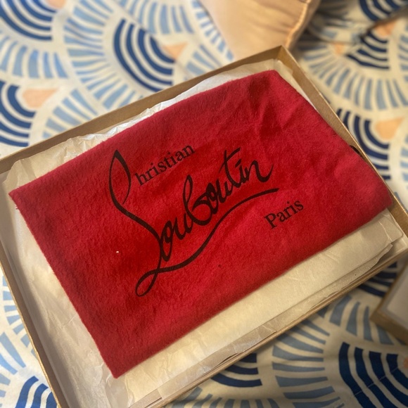 Christian Louboutin Iriza 85 Patent leather Nude pump size 43 - Picture 9 of 13